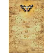 Love Is Patient Love Is Kind ( 1 Corinthians 13: 4-8): Bible Verse Daily Prayer Gratitude Grateful Journal