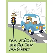 zoo animals books for toddlers: Baby Cute Animals Design and Pets Coloring Pages for boys, girls, Children