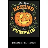 The Man Behing The Pumpkin: To Do & Dot Grid Matrix Checklist Journal Daily Task Planner Daily Work Task Checklist Doodling Drawing Writing and Ha
