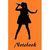 Notebook: Ariana Grande Song Fan Book, Composition Notebook, Dream Journal, Diary, Sketchbook, Planner, Coloring Book, Calendar