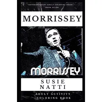 Morrissey Adult Activity Coloring Book