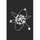 Physics Atom: Graph Paper Notebook (6