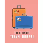 Travel Journal: Let’’s Go Travel Travel Journal Book Log Record Tracker for Writing, Doodles, Rating, Adventure Journal, Vacation Journ