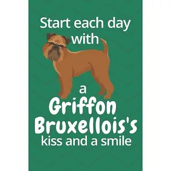 Start each day with a Griffon Bruxellois’’s kiss and a smile: For Griffon Bruxellois Dog Fans