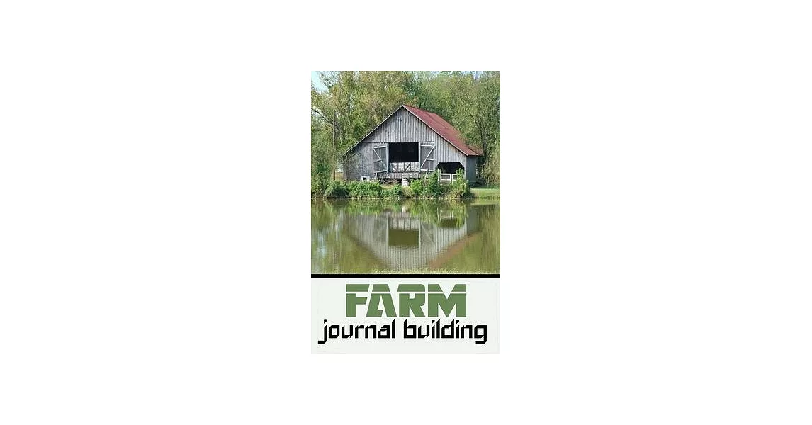 博客來farm journal building nderful Blank Lined Gift notebook For farm