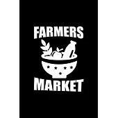 Farmers Market: 100 Pages 6’’’’ x 9’’’’ Recipe Log Book Tracker - Best Gift For Cooking Lover