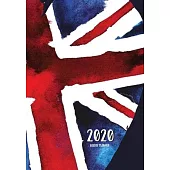 2020 Weekly Planner: UNION JACK DIARY 2020 Brexit / Great British calendar and monthly planner