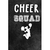 Cheer Squad Cheerleading Composition notebook: Cheerleading Lined Notebook / Journal Gift For a cheerleaders 120 Pages, 6x9, Soft Cover. Matte
