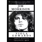 Jim Morrison Adult Activity Coloring Book