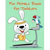 Fun Animals Book For Toddlers: Detailed Designs for Relaxation & Mindfulness