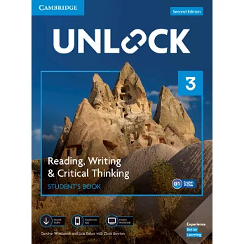 Unlock Level 3 Reading, Writing, & Critical Thinking Student’s Book, Mob App and Online Workbook w/ Downloadable VideoWestbrook