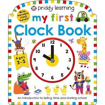 我的第一本時鐘書My First Clock Book