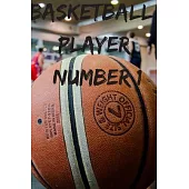 Basketball player number 1: lined notebook for basketball player, paperback notebook for Him and Her, 6x9 in