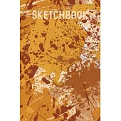 Sketch Book: Sketchbook For Markers With Watercolor Design Cover For Drawing, Painting Doodling, Writing, Sketching, Creative Doodl