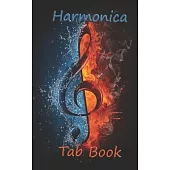 Harmonica Tab Book: Blank Sheet Music