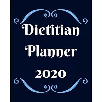 Dietitian Planners: Weekly, monthly yearly planner for peak productivity with habit tracker. Journal. featuring calendar, US & UK holidays