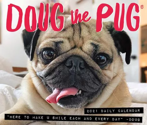 Doug the Pug 2021 Box Calendar (Dog Breed Calendar)