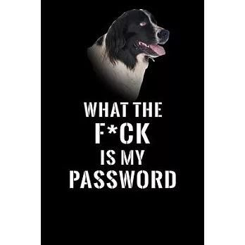 What The F*CK Is My Password, Landseer: Password Book Log & Internet Password Organizer, Alphabetical Password Book, password book Landseer and Notebo