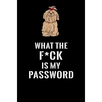 What The F*CK Is My Password, Maltese: Password Book Log & Internet Password Organizer, Alphabetical Password Book, password book Maltese and Notebook