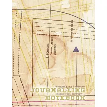博客來-Journalling notebook: Large Journal for the sewing lover, machinist ...