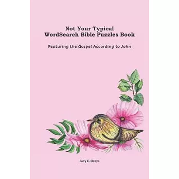 Not Your Typical WordSearch Bible Puzzles Book: Featuring the Gospel According to John
