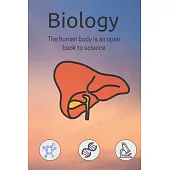 Notebook for biology studentes: Biology Science notebook for girl and women, this biology notebook cute and superb gift for your college studens: Biol