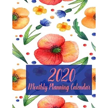 2020 Monthly Planning Calendar Solopreneurs Work At Home: Easy Planning for online sellers and bloggers