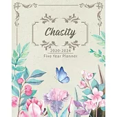 CHASITY 2020-2024 Five Year Planner: Monthly Planner 5 Years January - December 2020-2024 - Monthly View - Calendar Views - Habit Tracker - Sunday Sta