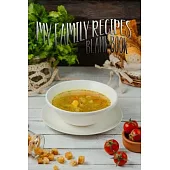 My Family Recipes: 110 Pages, 6