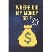 Where Did My Money Go: 2020 Personal Expense Tracker To Track and Organise Personal Finance 6x9 120 pages