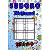 Sudoku Normal Type 9×9: , Brain Games - 2020,320 Puzzles With solutions at the end of the book sudoku puzzle books Gift,161 Pages, 6×9,