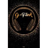 G-Funk Planner: G-Funk Golden Headphones Music Calendar 2020 - 6 x 9 inch 120 pages gift