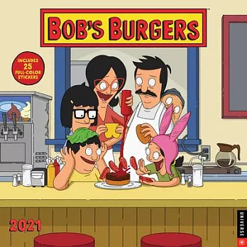 Bob’’s Burgers 2021 Wall Calendar