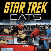 Star Trek: Cats 2021 Wall Calendar