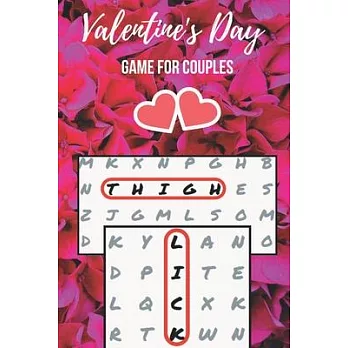 Valentine’’s Day Game for Couples: Word Search Challenge for Adults - Naughty Foreplay - Large Print - Romantic Puzzle Book - for Boyfriend, Girlfriend