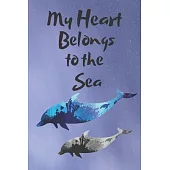 my heart belongs to the sea notebook