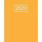 2020 Planner Weekly and Monthly: Jan 1, 2020 to Dec 31, 2020: Weekly & Monthly Planner and Calendar Views: Desert 7
