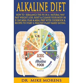 Alkaline Diet: How to Rebalance the PH in a Natural Way, Fast Weight Loss, Reset & Cleanse Your Body In 21 Day, Meal Plan & Meal Prep