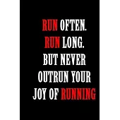 Joy Of Running: A marathon running log for marathon training, Running Logbook, Jogging Log Book (With Running Motivation Quotes)