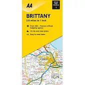 Road Map Brittany