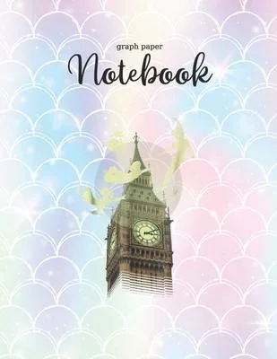 Graph Paper Notebook: Disney Peter Pan Tinker Bell Those Who Dream Fly Faster Graph Paper Grid Notebook Journal for Student Kid Girl Persona