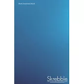 Blank Storyboard Book - 5.25 x 8 Inch: Blue
