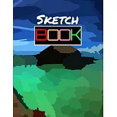 Sketch Book: Blank Paper Notebook for Painting, Sketching, Drawing, or Doodling for Girls, boys, Students & artists Designers