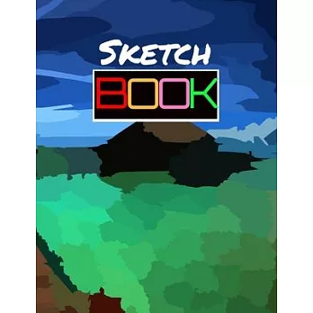 Sketch Book: Blank Paper Notebook for Painting, Sketching, Drawing, or Doodling for Girls, boys, Students & artists Designers