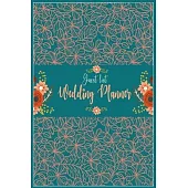 Guest List Wedding Planner: Wedding guest organizer/Planner Dimension 6x9 inches & 111 Pages