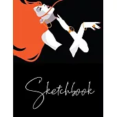 Sketchbook- Notebook for Drawing, Writing, Painting, Sketching, Doodling- 200 Pages, 8.5x11 High Premium White Paper