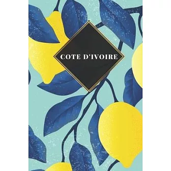 Cote d’’Ivoire: Ruled Travel Diary Notebook or Journey Journal - Lined Trip Pocketbook for Men and Women with Lines