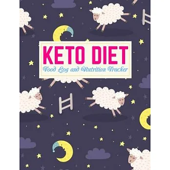 博客來-Keto Diet Food Log and Nutrition Tracker: Cute Weight Loss Journal and Healthy Living Diary ...