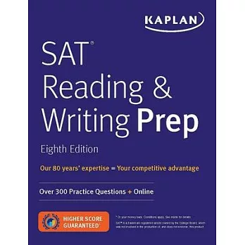 SAT Reading & Writing Prep [2020ed].