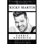 Ricky Martin Adult Activity Coloring Book